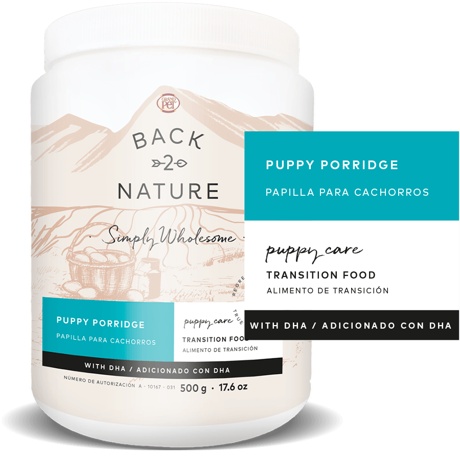 Back 2 Nature Papilla para Cachorro